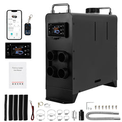 SWANEW 12V 8KW Dieselheizung,  Standheizung Diesel, Luft Dieselheizung, Diesel Lufterhitzer mit Bluetooth, LCD-Schalter