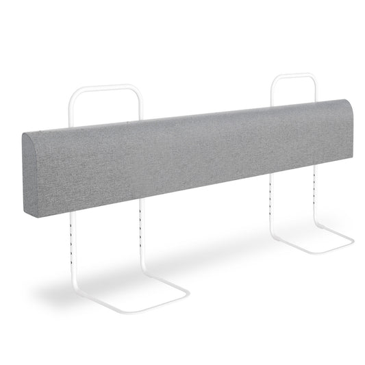 SWANEW Bettgitter Rausfallschutz 150/180/200cm , Verformbar Kinderbettgitter 5-Loch Höhenverstellbar, für Boxspringbetten und Kinderbett