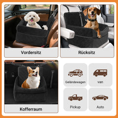 SWANEW Hundesitz auto, Hundeautositz, für Kleine Mittlere Hunde