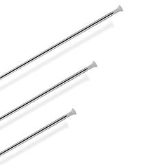 SWANEW Duschvorhangstange sliber ohne Bohren Teleskopstange Duschvorhang Stange 70-260cm