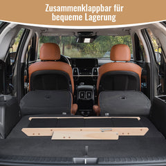 SWANEW Hundetreppe, Hunderampe, 2 in 1 Faltbar Haustiertreppe Hundetreppen, Bis 80kg