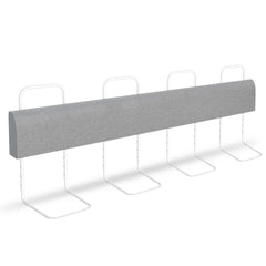SWANEW Bettgitter Rausfallschutz 150/180/200cm , Verformbar Kinderbettgitter 5-Loch Höhenverstellbar, für Boxspringbetten und Kinderbett