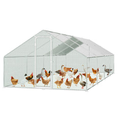 Hühnerstall, 3x8x2m, Freilaufgehege