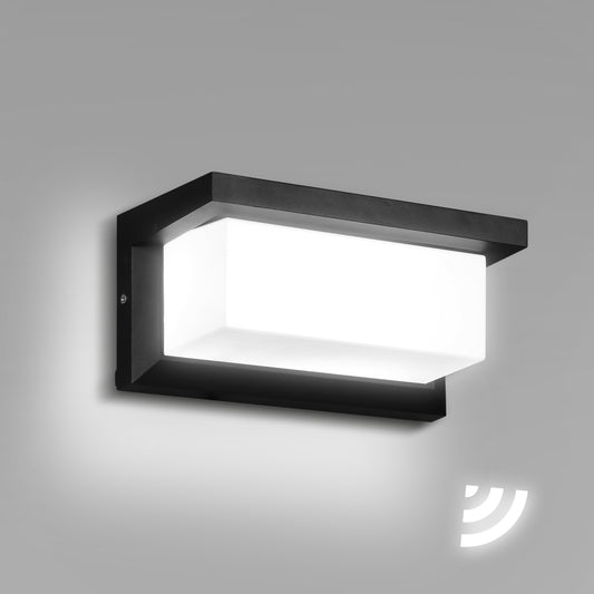 SWANEW LED Wandleuchte 18W LED Wandlampe Sensor Wandleuchte IP65 Außenleuchte mit Bewegungsmelder