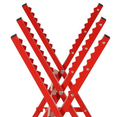 SWANEW Sägebock, Sägehilfe, für Kettensäge & Handsäge, Holzsägebock, Tragfähigkeit 100KG