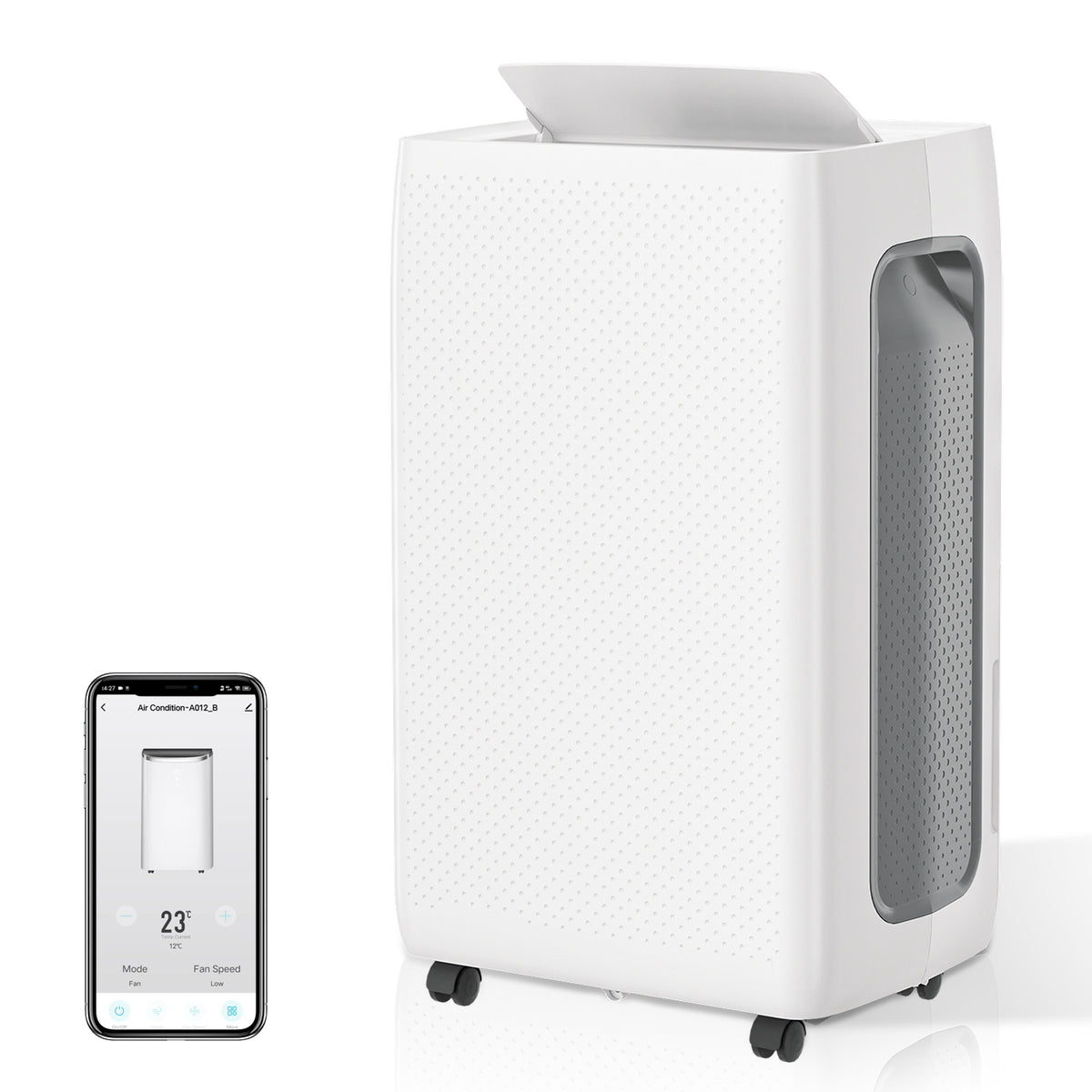 SWANEW Luftentfeuchter 26L/Tag, Entfeuchter Elektrisch, Wifi/APP-Steuerung, mit Wassertank