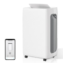 SWANEW Luftentfeuchter 26L/Tag, Entfeuchter Elektrisch, Wifi/APP-Steuerung, mit Wassertank