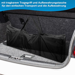 SWANEW Rollstuhlrampe, Aluminium Auffahrrampe Rampe Rollstuhl, Teleskoprampe