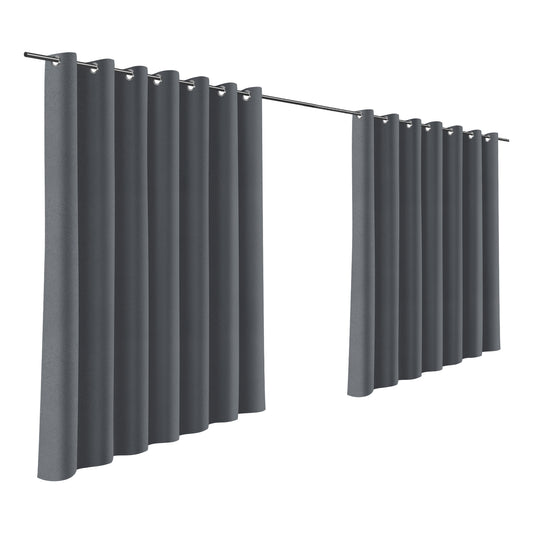 SWANEW Outdoor Vorhang, Garden Outdoorvorhänge, Sichtschutz & Sonnenschutz Outdoor Gardinen, mit Ösen