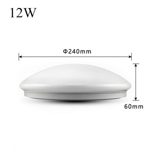 SWANEW LED Deckenlampe mit Bewegungsmelder Deckenleuchte mit Tageslichtsensor Warmweiss 12W 960 Lumen Ø24 cm