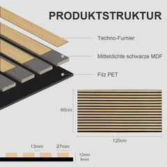Akustikpaneele Holz