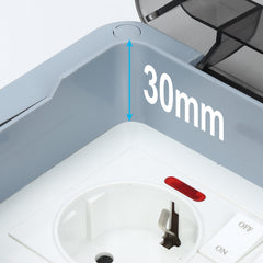 SWANEW Außensteckdose Outdoor mit Schalter Gartensteckdose Steckdose Schuko IP66