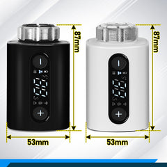 SWANEW Heizkörperthermostat, Thermostatisches Heizkörperventil, WiFi Smart Heizungsthermostat