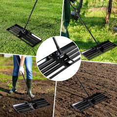 Rasenrakel 75 x 25 cm mit 2 m Stiel