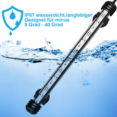 SWANEW LED Aquarium Beleuchtung18cm-112cm Aquarium Lampe RGB Aquariumleuchte