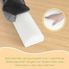 SWANEW Faltbarer Bettgitter, Bettschutzgitter für Kinder, Rausfallschutz
