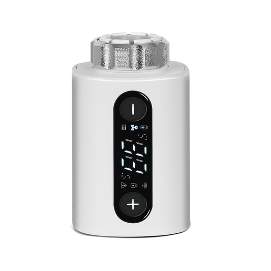 SWANEW Heizkörperthermostat, Thermostatisches Heizkörperventil, WiFi Smart Heizungsthermostat