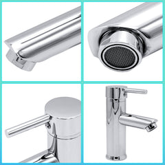 SWANEW Wasserhahn Hochdruck Einhebel Badarmaturen klassisch Messing Waschbecken klassisch Einhebelmischer