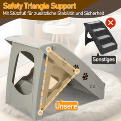 Hundetreppe klappbar 4 Stufen