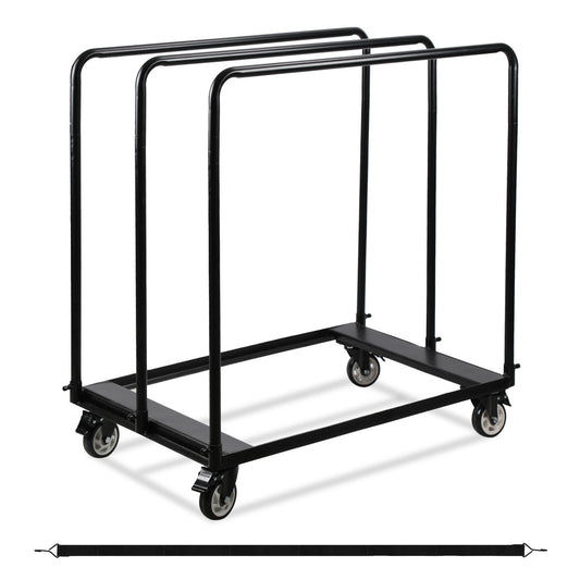 SWANEW Plattenwagen, Transportwagen, Tragkraft bis 680kg, für Gipskartonplatten, Holzplatten