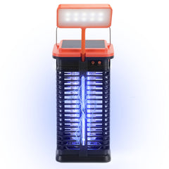 SWANEW Solar Insektenvernichter mückenlampe Mit LED-Licht, UV Fliegenfänger Elektrich 4000mAh