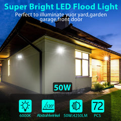 SWANEW LED Strahler Außen, LED Fluter 10W-100W, LED Scheinwerfer Kaltweiß/Warmweiß, Aussenstrahler IP66 Wasserdicht (Kein Stecker)
