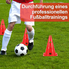 SWANEW Steckhürdenset Hund, Agility Hürden Steckhürden Set, Koordinationstraining, Multifunktionskegel