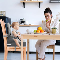 SWANEW Sitzerhöhung Stuhl Kind, Faltbar Stuhl Lifter, sitzkissen kinder mit Rückenlehne