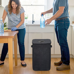 SWANEW 100L pfandflaschen, aufbewahrung, Flaschensammler, Faltbarer Fächer Sammelbehälter