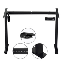 SWANEW Höhenverstellbarer Schreibtisch 70-115cm Tischgestell PC-Tisch DIY Elektrisch