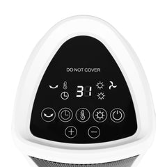 SWANEW Heizlüfter leise Weiß Heizung Konvektor 2000W Schnellheizer Angebot Heizgerät