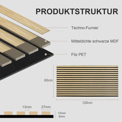 Akustikpaneele Holz