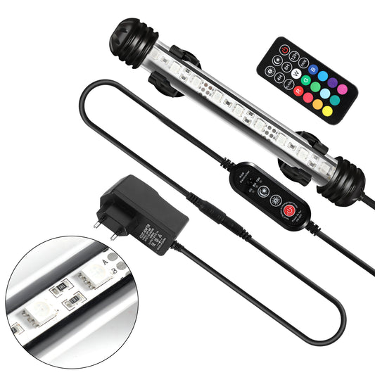SWANEW LED Aquarium Beleuchtung18cm-112cm Aquarium Lampe RGB Aquariumleuchte