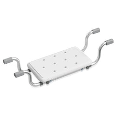 SWANEW Badewannensitz Verstellbarer, bis 136Kg Rutschfester Dusche Sitz Badesitz Wannensitz, Badebrett, Badehocker, Sitzbrett