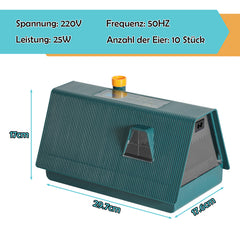 10 Eier Brutmaschine Vollautomatisch