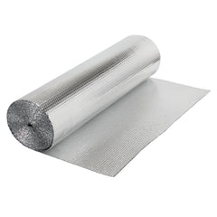 SWANEW Isolierfolie 1M X 10M Reflexionsfolie Heizung 10㎡ thermofolie Alu-Luftpolsterfolie Dämmfolie Isolierung