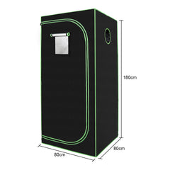 SWANEW Grow Zelt, Growschrank für Homegrow, Indoor Anbauzelt, Lichtdicht und Wasserdicht Pflanzzelt, Zuchtzelt