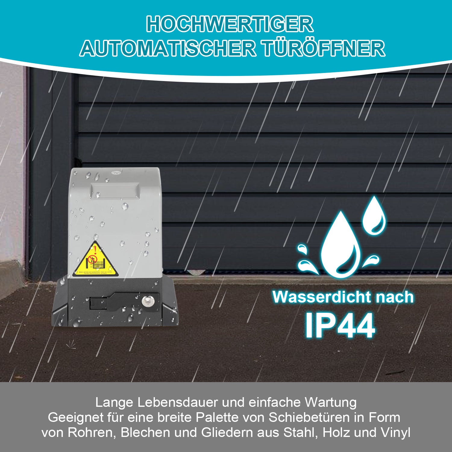 Schiebetorantrieb Elektrischer 370W/550W