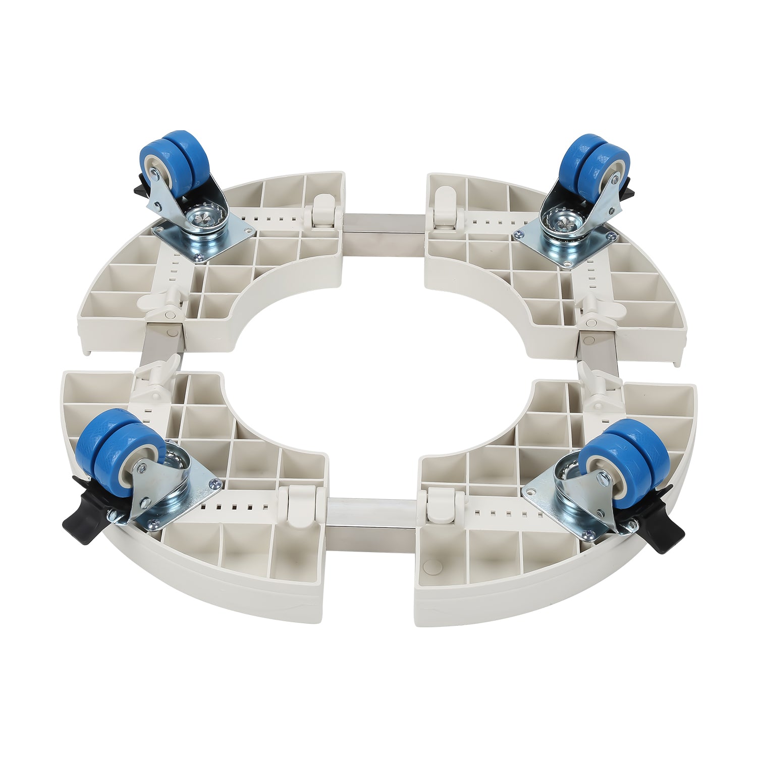 Pflanzenroller rund mit Handschuhen