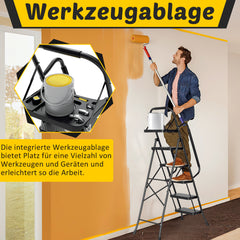 Trittleiter klappbar 4/5 Stufen