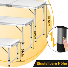 Campingküche höhenverstellbar