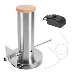 SWANEW Kaltrauchgenerator aus Edelstahl, Elektrisch Rauchgenerator für Räucherofen, mit Pumpe, BBQ Rauch-Erzeuge
