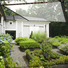 SWANEW Abdeckplane Wasserdicht, Transparente Plane mit ösen und Seil, Gartenplane,  für Terrasse Gewächshaus