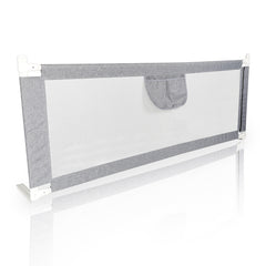 SWANEW Bettgitter Rausfallschutz – höhenverstellbares Bettschutzgitter für Kinderbett & Elternbett, 64–96 cm, in 150/180/200 cm
