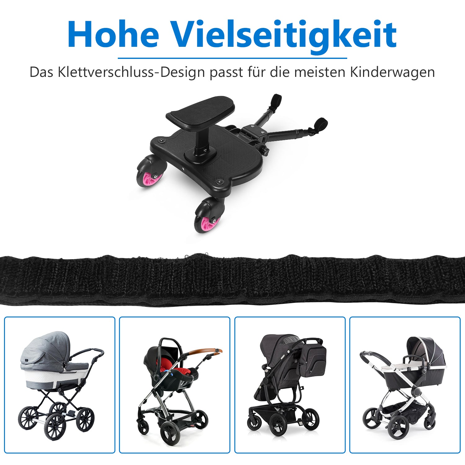 Buggy Board mit Sitz