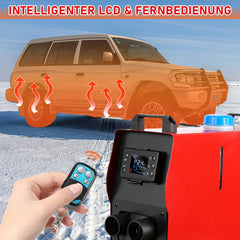 SWANEW Standheizung Diesel 8 kW – 12 V/24 V DC Luft-Dieselheizung für LKW, Auto, Camping, Wohnmobil & Boote