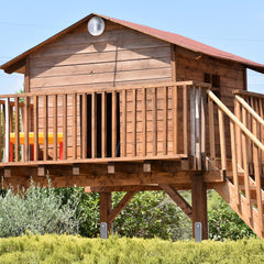SWANEW H-Pfostenanker aus Stahl – H-Anker / Pfostenträger zum Einbetonieren für Zaun, Gewächshaus, Carport & Holzbau, 81–141 mm