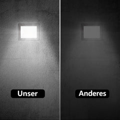 SWANEW LED Strahler, 20/30/50/100W LED Fluter, Warmweiß/Kaltweiß Außenstrahler, IP66 Scheinwerfer (kein Stecker)