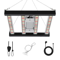 SWANEW 150W Pflanzenlampe, LED Vollspektrum Grow Lampe, Grow Light Dimmbare, Wachstumslampe