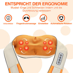 SWANEW Nackenmassagegerät, Shiatsu Massagegerät Mit Wärmefunktion,  Schultermassage Nacken